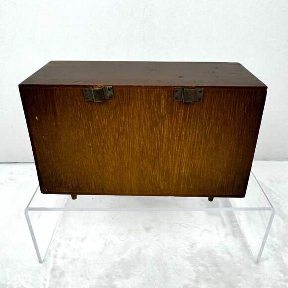Vtg Mattel Modern Pre Barbie Wood Furniture Doll Dresser only 1953 Japan READ - Picture 7 of 16